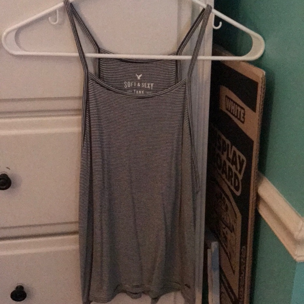 Stripped Halter Top - American Eagle